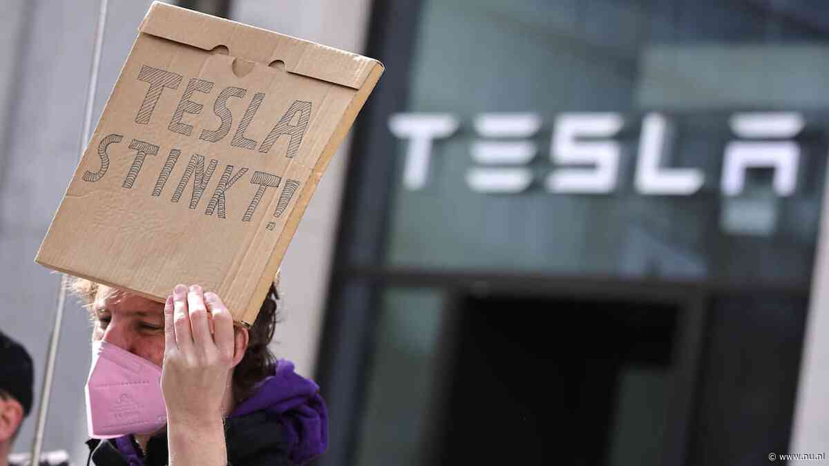 Tesla-verkopen in Duitsland bijna gehalveerd
