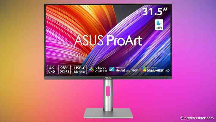 Lowest price ever: Save 27% on this Asus ProArt 32-inch display for your Mac