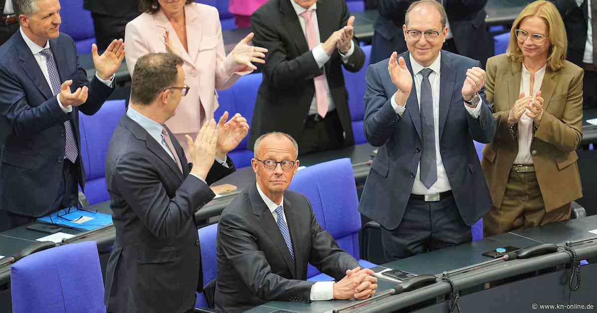 Kanzler im zweiten Anlauf: So lief der Wahlkrimi im Bundestag