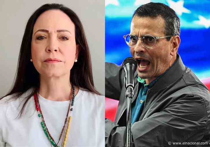 Henrique Capriles criticó a María Corina Machado: Es un error que pidas a los venezolanos que no voten