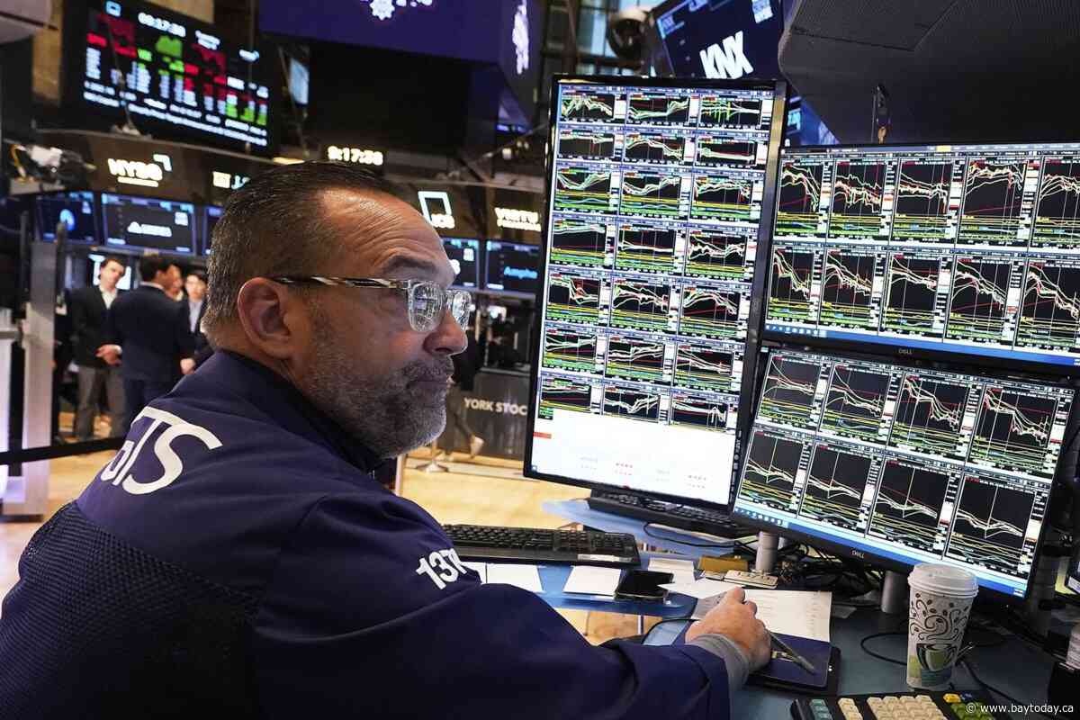 S&P/TSX composite up in late-morning trading as oil rises, U.S. stock markets down