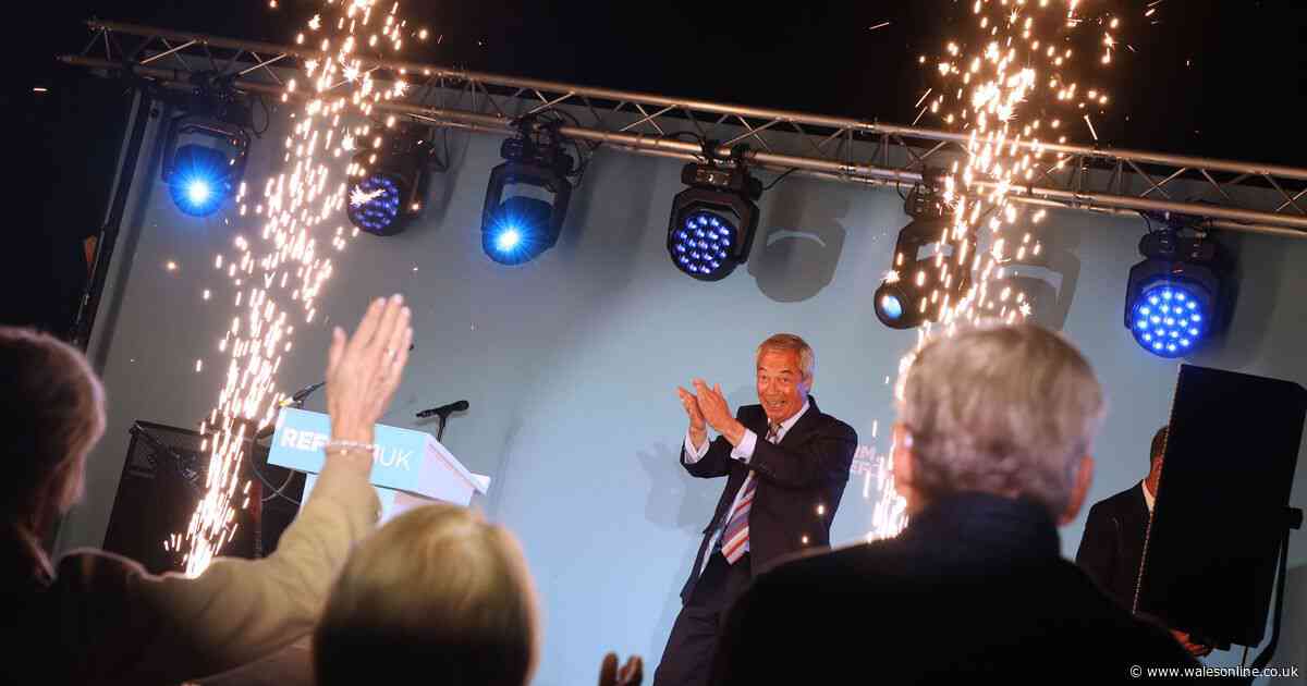 Welsh political poll drops massive bombshell for all the big parties and Nigel Farage one year out from next Wales election