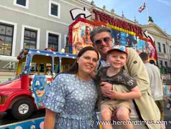 Pictures: thrills and spills of the May Fair come to city