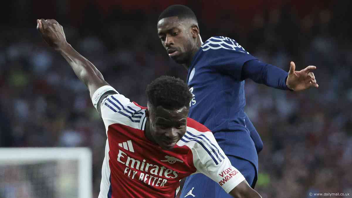 Ousmane Dembele WILL be fit to face Arsenal again after hobbling off in Champions League semi-final first leg as PSG are given major boost