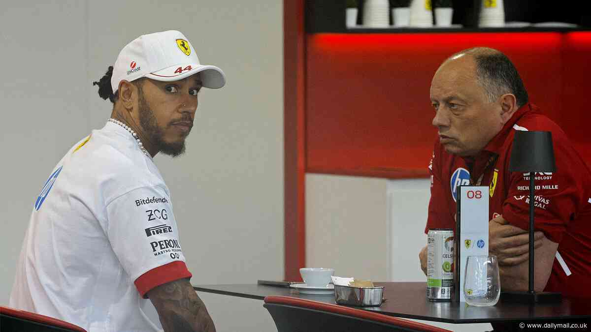 Lewis Hamilton and Ferrari hold talks to clear the air after the seven-time world champion's furious tirade over the radio at the Miami Grand Prix
