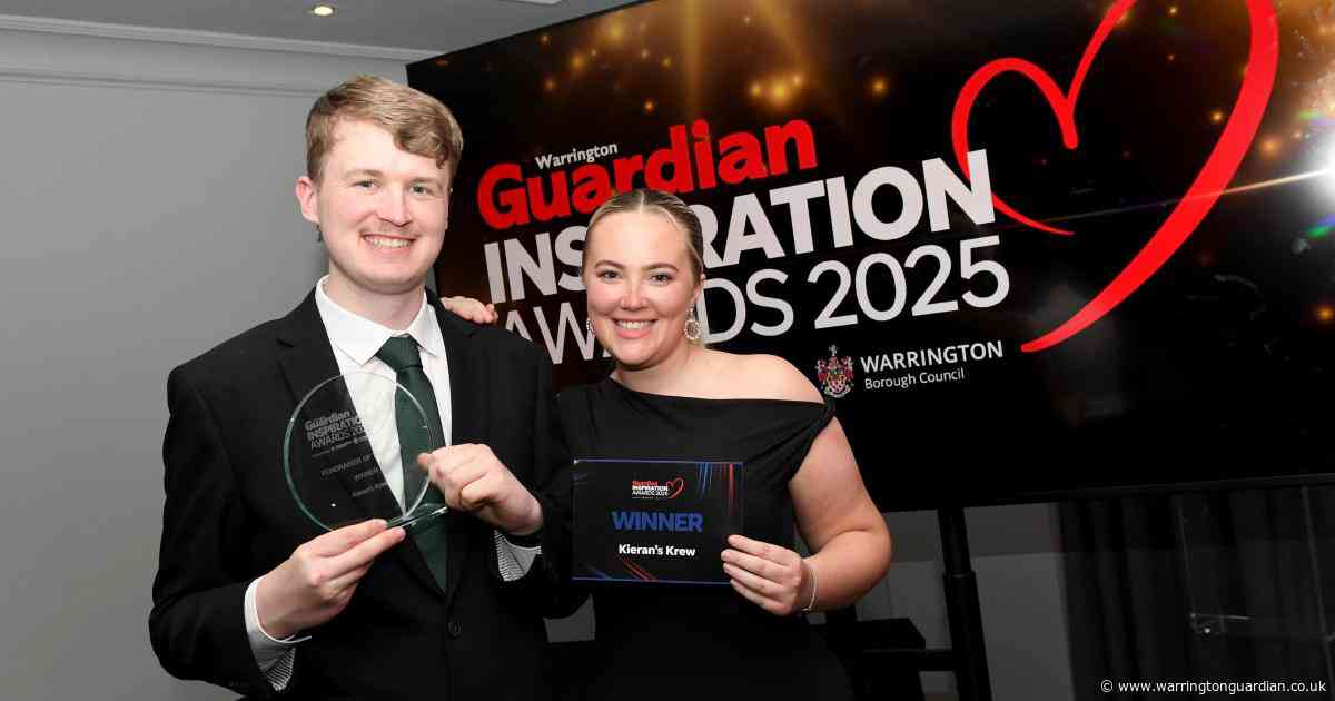 Kieran’s Krew take Fundraiser of the Year Award and “show cancer who’s boss”