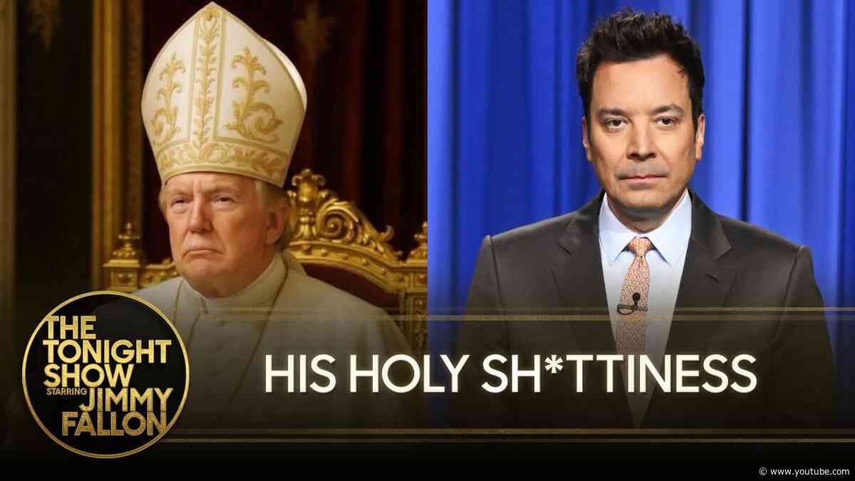 Trump Posts Blasphemous AI Image of Himself as the Pope, Slaps Hollywood with Shocking Tariff Plan