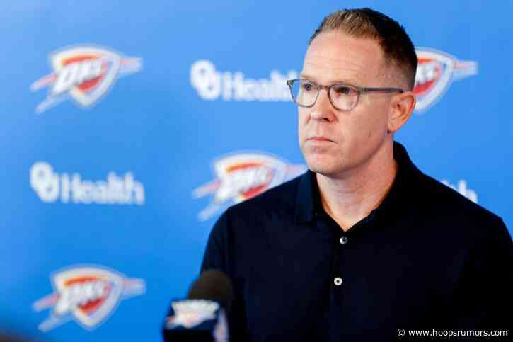 Thunder’s Sam Presti Named Executive Of The Year