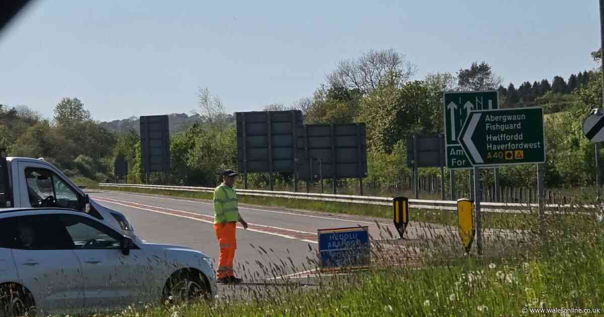 Person cut free from vehicle after serious crash causes traffic chaos around major road