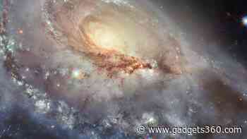 Hubble Captures Stunning Image of Peculiar Spiral Galaxy Arp 184 in Camelopardalis