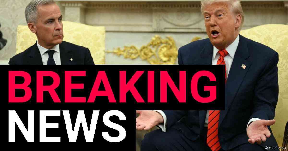Mark Carney tells Trump ‘Canada will never be for sale’ in White House meeting