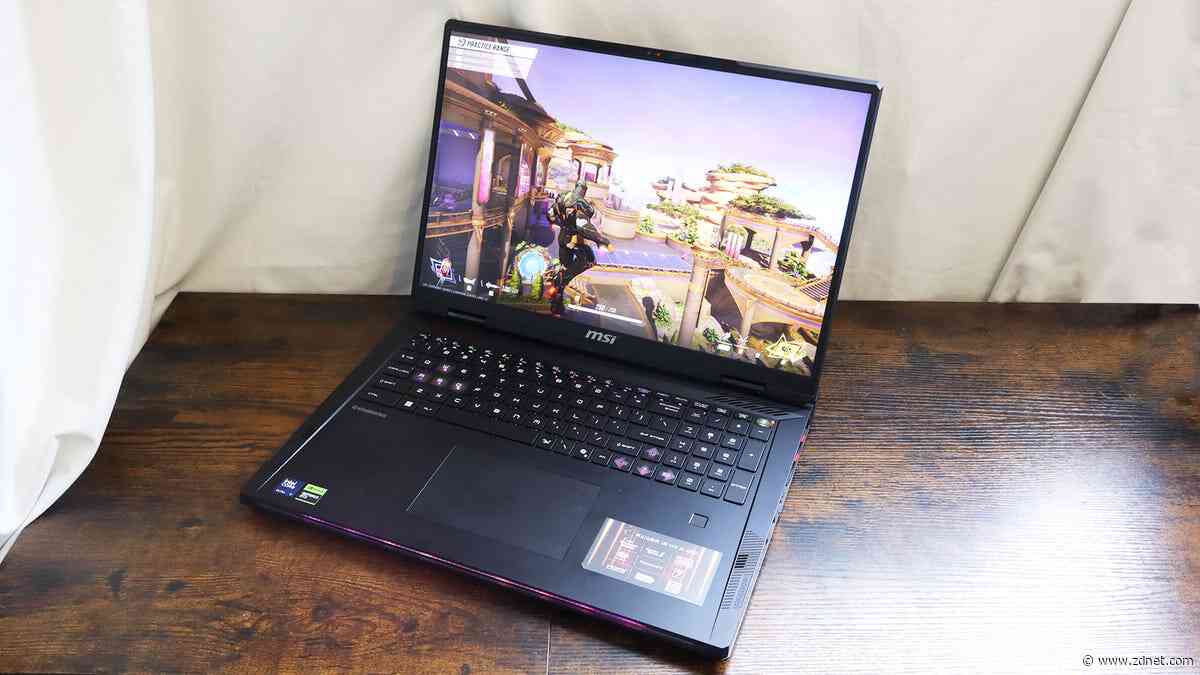 This Windows laptop is meant for gaming, but it tackles creative work like a pro