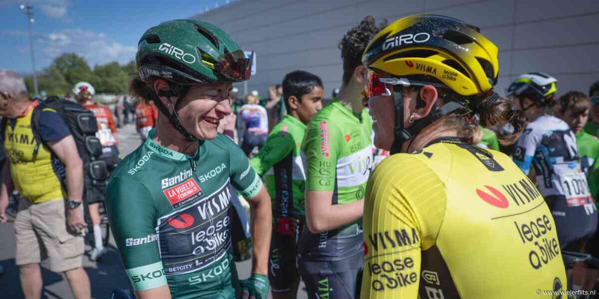 Geen twee op een rij, maar Marianne Vos kan leven met tweede plek in Vuelta Femenina