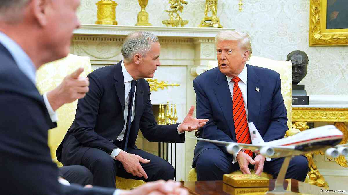 "Man soll niemals nie sagen": Carney erteilt Trump Absage - "Kanada steht nicht zum Verkauf"
