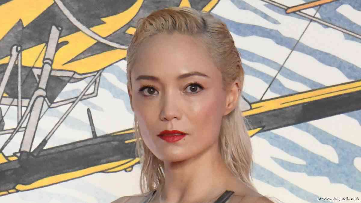 Pom Klementieff leaves little to the imagination in a clear plastic dress at the Mission: Impossible - The Final Reckoning premiere in Japan