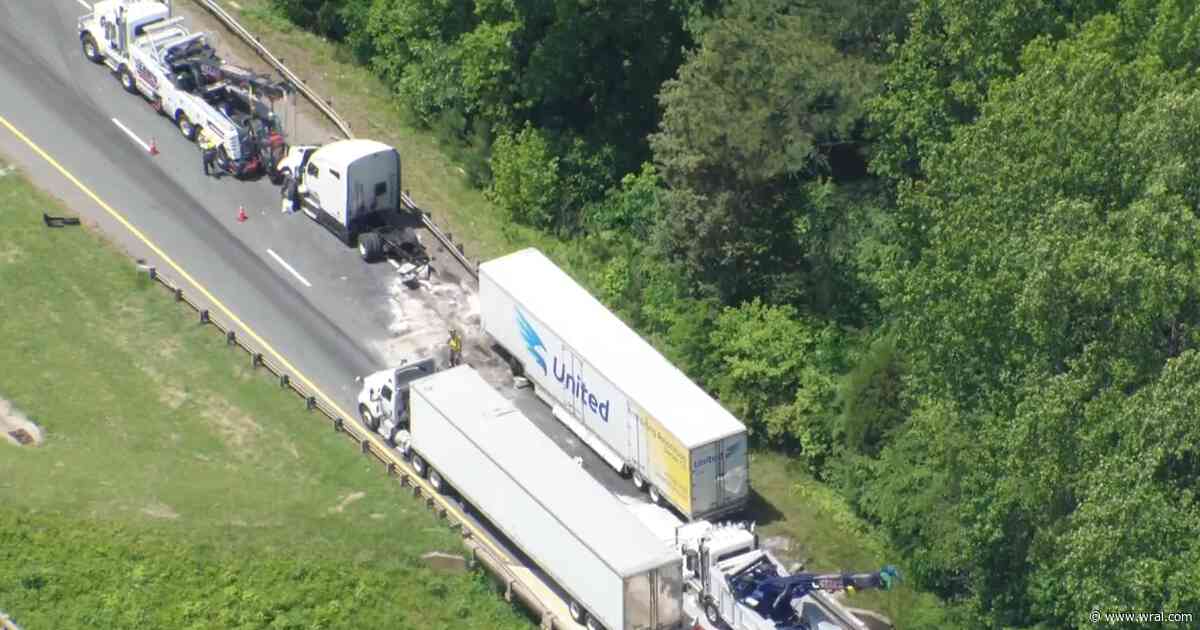 Orange County crash on I-85 damages bridge