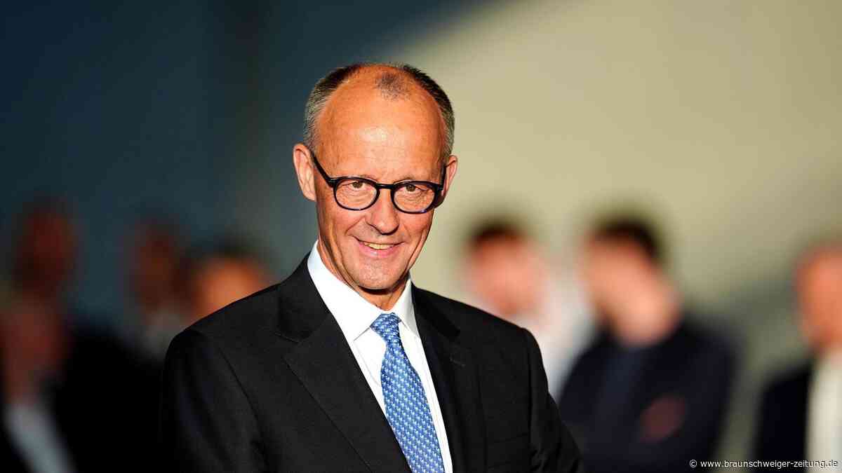 Merz im Kanzleramt angekommen: „Was für ein Tag“