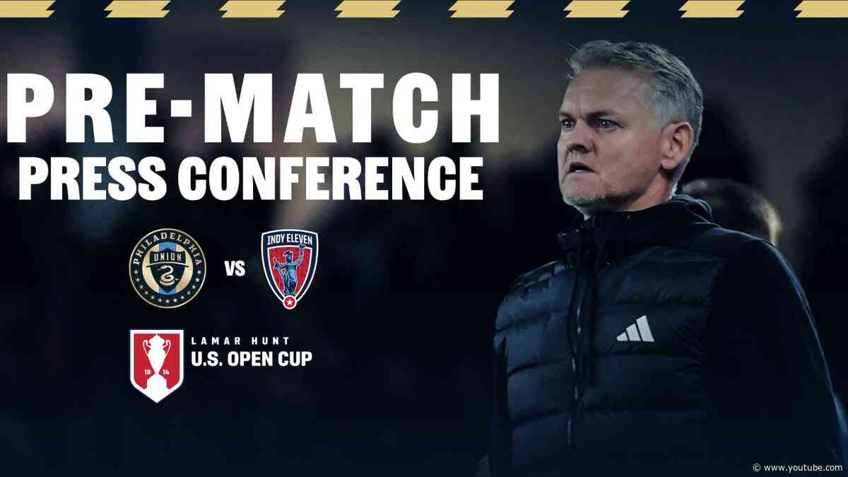 Press Conference | Bradley Carnell ahead of the Union's U.S. Open Cup contest against Indy Eleven