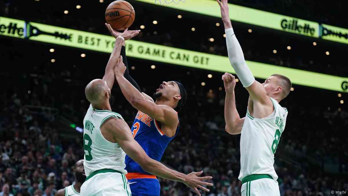 Josh Hart dispels notion that Knicks got lucky in Game 1 win over Celtics: &#39;We flew around&#39;