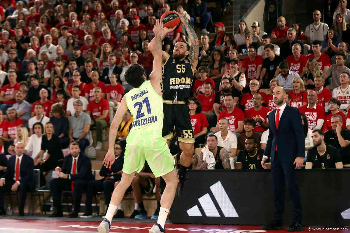 Monaco élimine Barcelone et se qualifie pour son 2e Final Four d'Euroligue