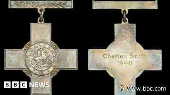 Miner's George Cross to be sold at auction