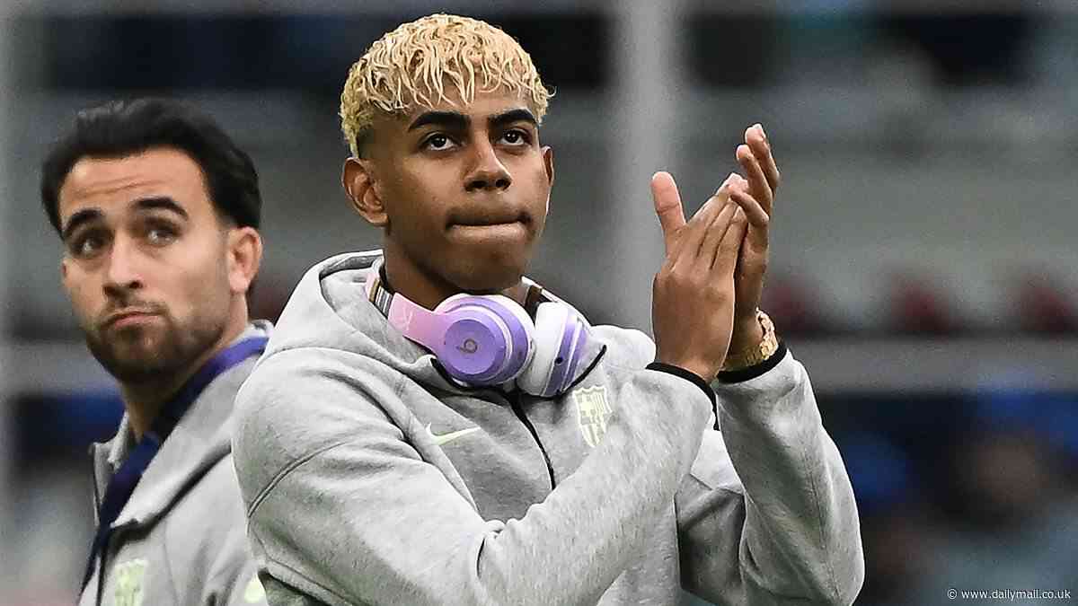 Lamine Yamal is 'the one to take over' from Lionel Messi and Cristiano Ronaldo, Wayne Rooney claims - as 17-year-old shines again on the European stage