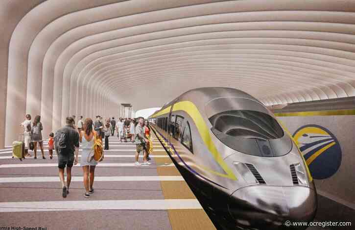 California’s high-speed train to lose federal funding, Trump says