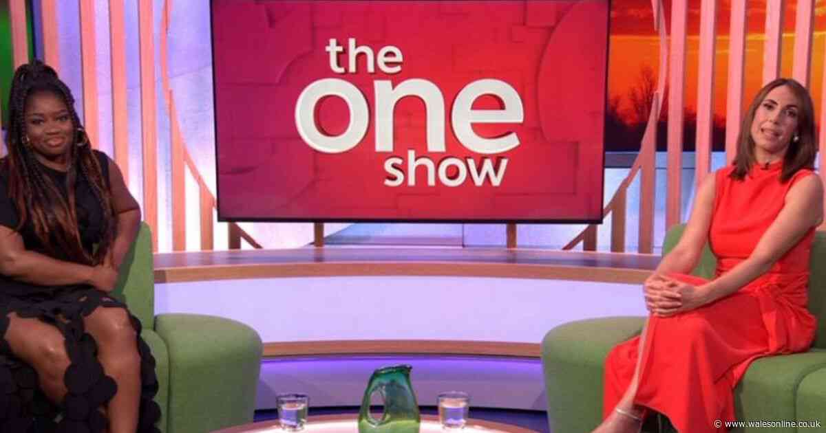 The One Show guest admits 'this is embarrassing' as host says 'moving on'
