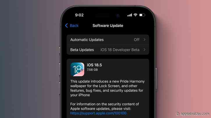New in iOS 18.5: changes to Mail, Screen Time, Pride Harmony wallpaper