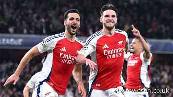 Rice: Arsenal need 'magic moments' to beat PSG