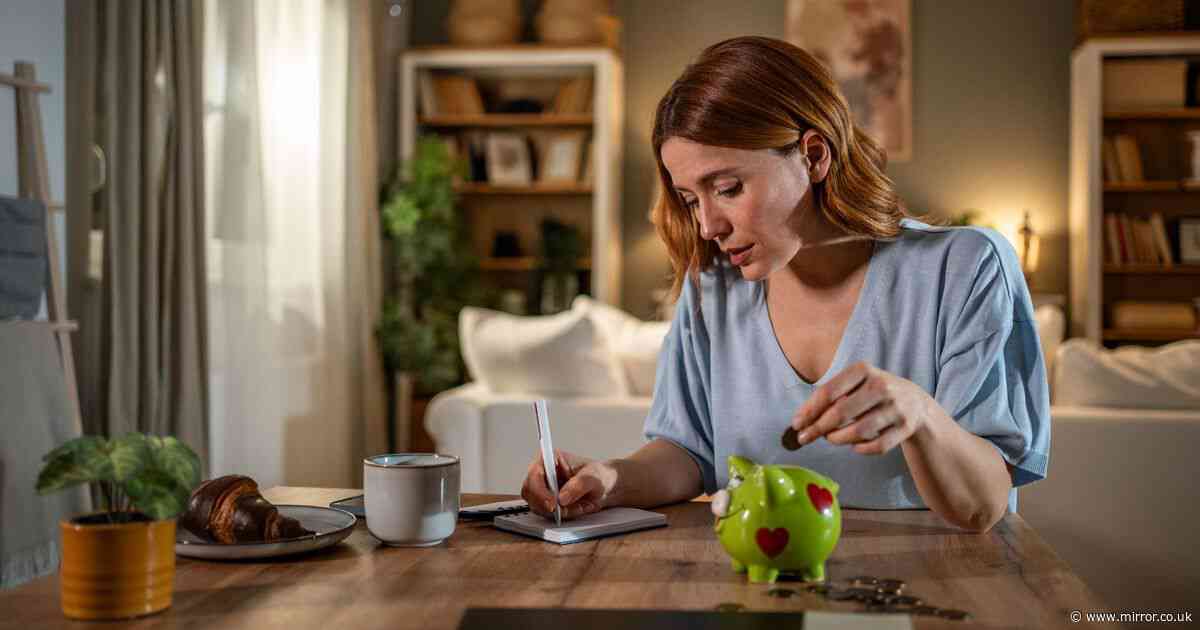 'I'm a huge cheapskate, I only drink tea when at work and use rainwater in my toilet'
