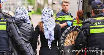 75 demonstranten aangehouden bij pro-Palestinaprotest Den Haag