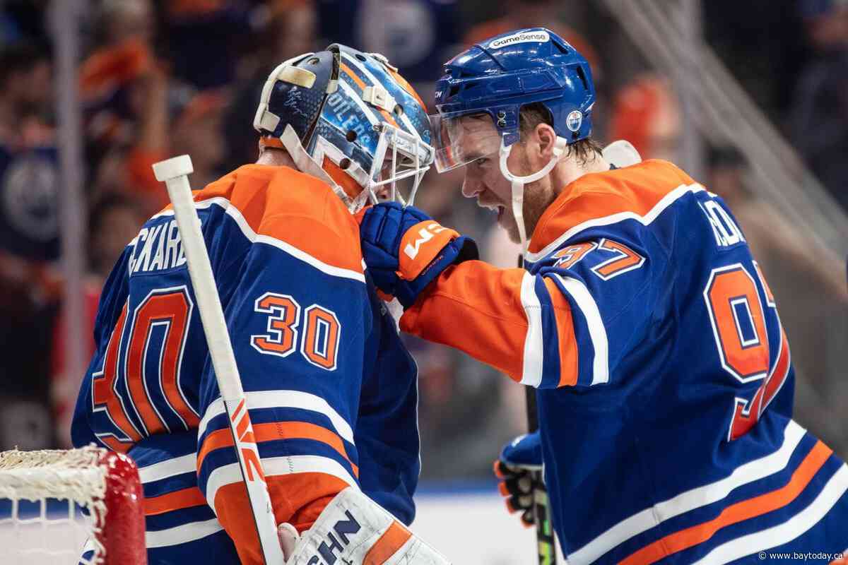 Edmonton's Pickard confirmed to start Game 1 of second round against Golden Knights
