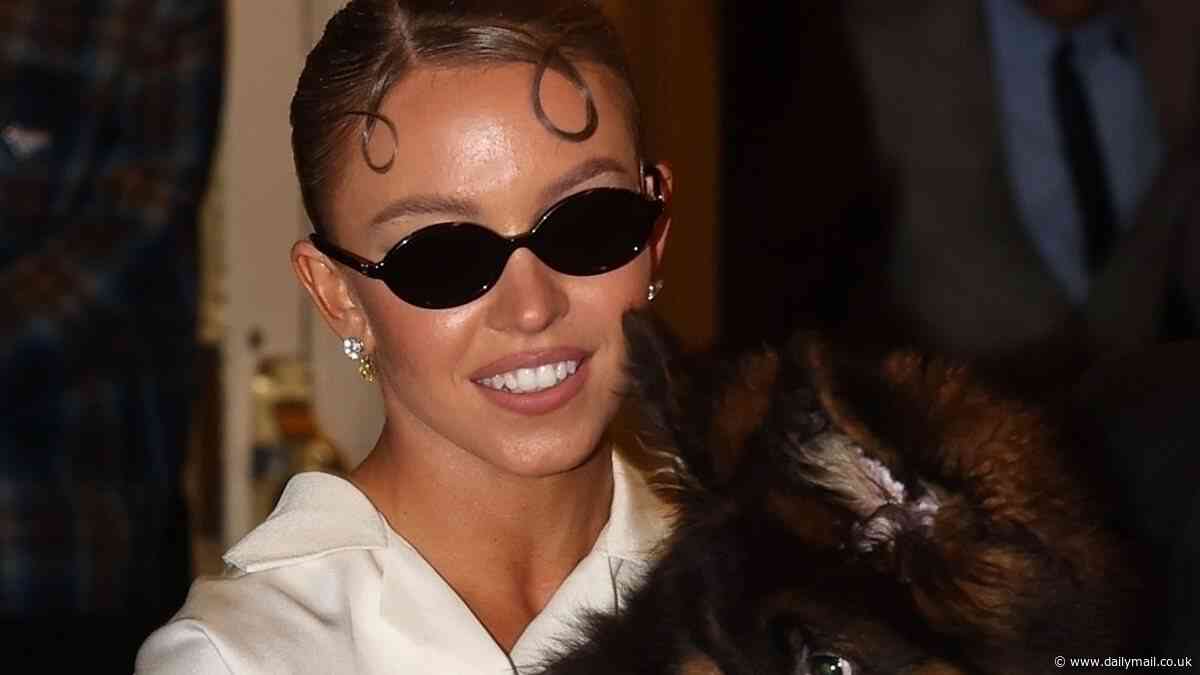 Single Sydney Sweeney lavishes affection on her new DOG after sizzling at the Met Gala