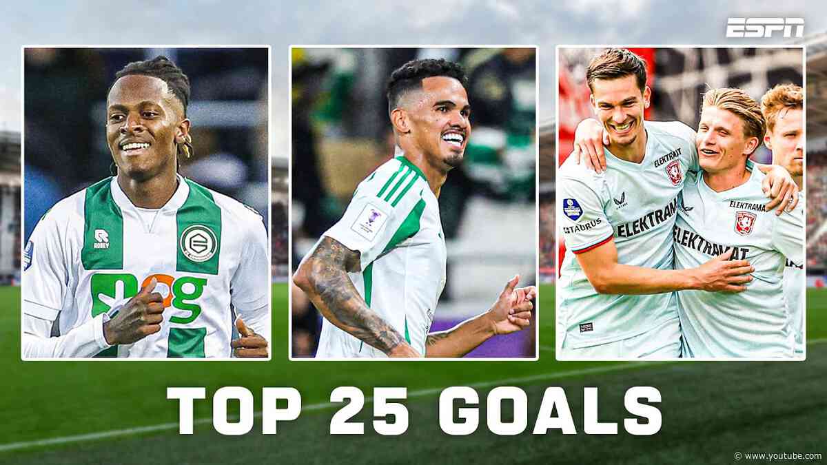 🤩 HEERLIJKE GOALS in de Eredivisie & AFC Champions League ✨ | TOP 25 GOALS