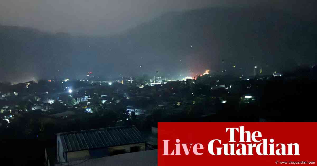 India strikes nine sites in Pakistan weeks after Kashmir militant attack – live