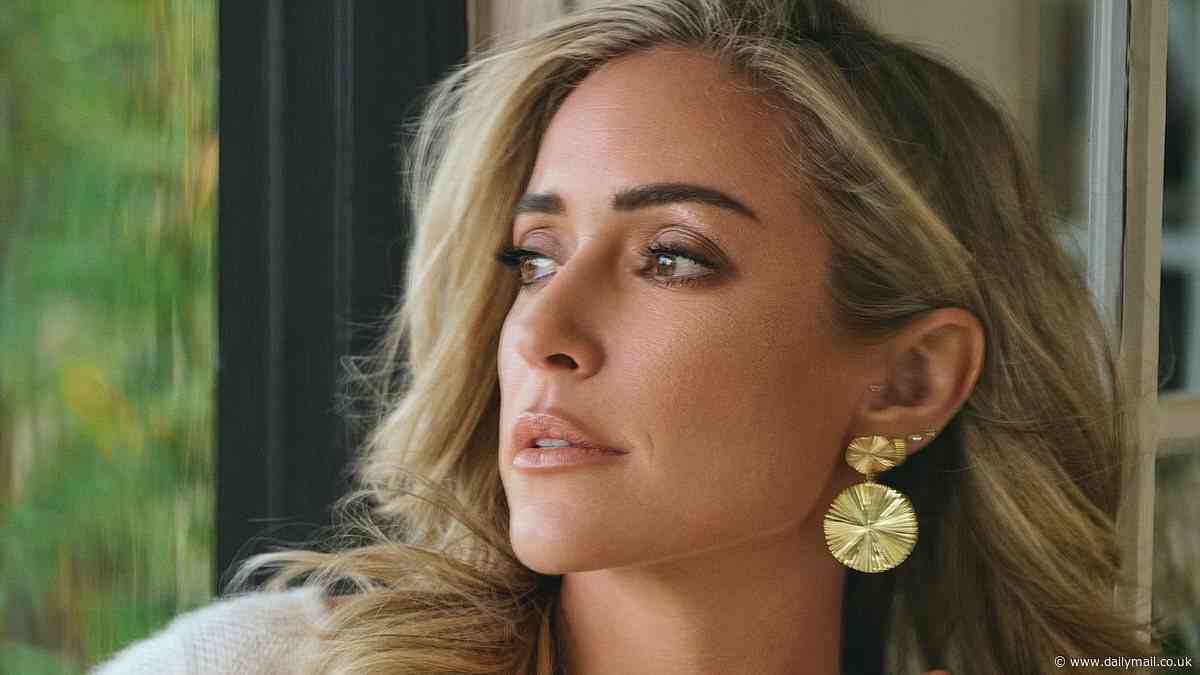 Kristin Cavallari goes braless in sheer knit crop top after revealing which hunky star sent her explicit image