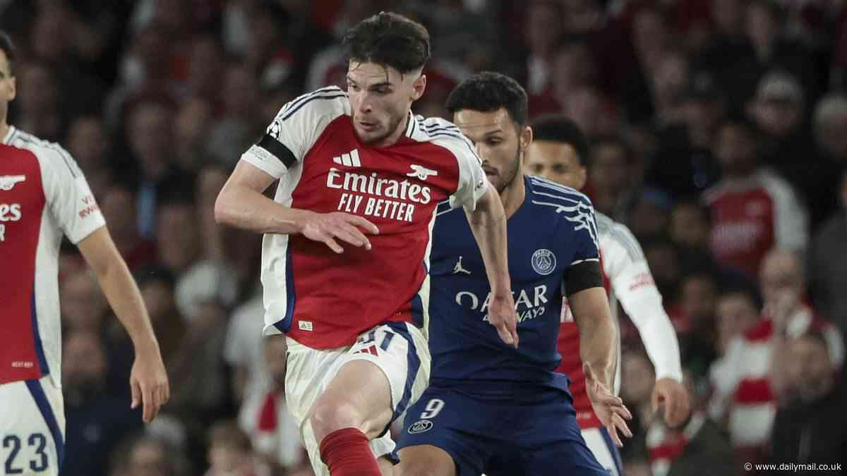 Declan Rice feels Arsenal are on the brink of a gold rush ahead of PSG clash but the final step - winning a trophy - is often the hardest, writes OLIVER HOLT