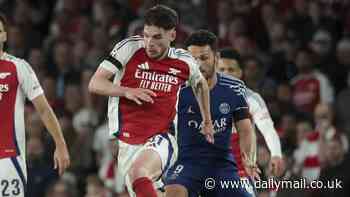 Declan Rice feels Arsenal are on the brink of a gold rush ahead of PSG clash but the final step - winning a trophy - is often the hardest, writes OLIVER HOLT