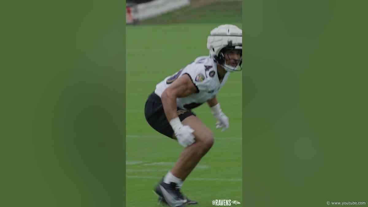 Teddye Buchanan is already on game wrecker time #teddyebuchanan #football #ravens #nfl #firstlook