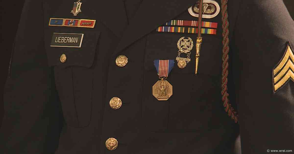 Fort Bragg Soldier awarded medal for saving teen in a 2023 shooting incident