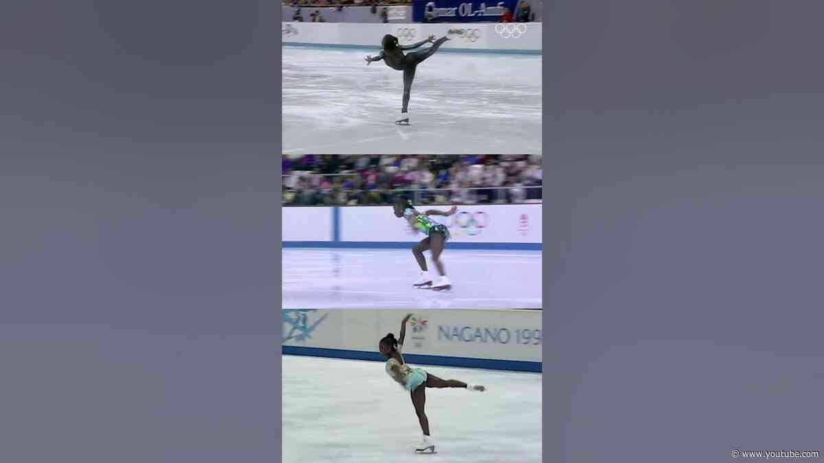 Backflips on ice? 😲 No problem for figure skating icon Surya Bonaly!