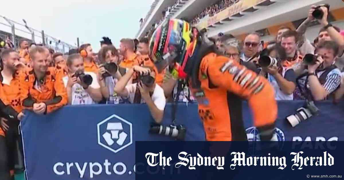 'He was far too nice': Piastri explains Gritty celebration