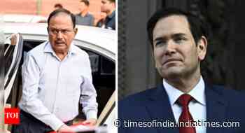 NSA Ajit Doval speaks to US counterpart Marco Rubio as India launches 'Operation Sindoor'