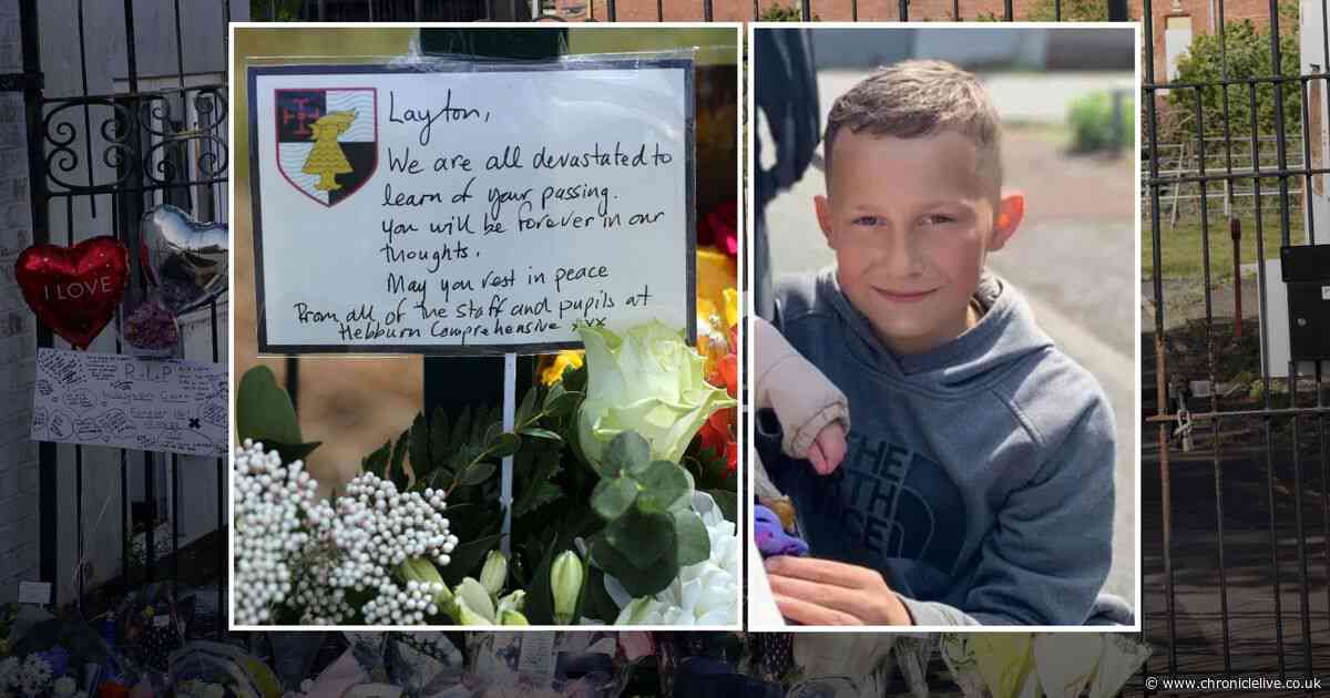 Layton Carr tragedy latest as community left in devastation with 16 children arrested