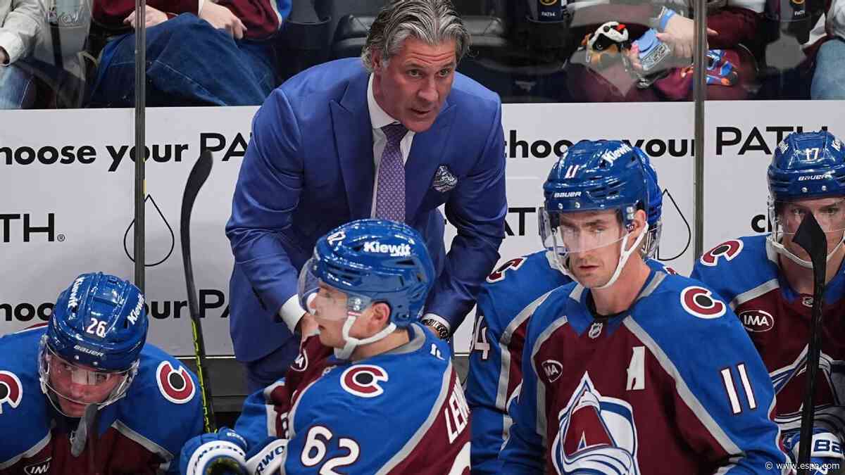 Avalanche '100% confident' in Bednar after loss