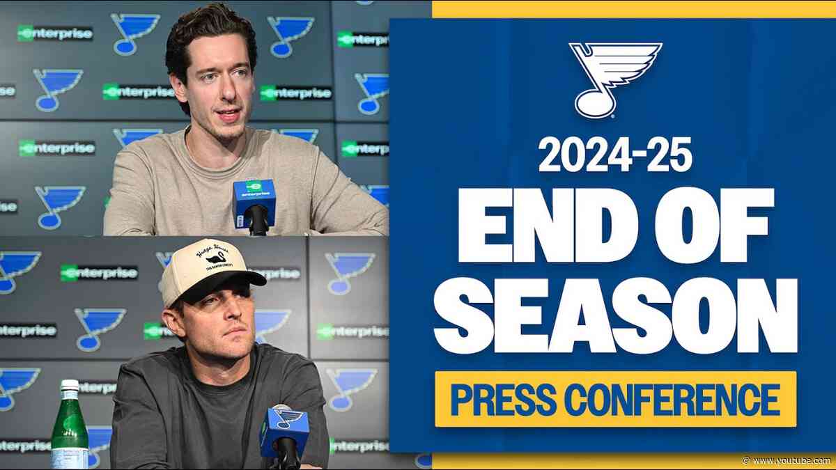 Binnington, Fowler after the 2024-25 season