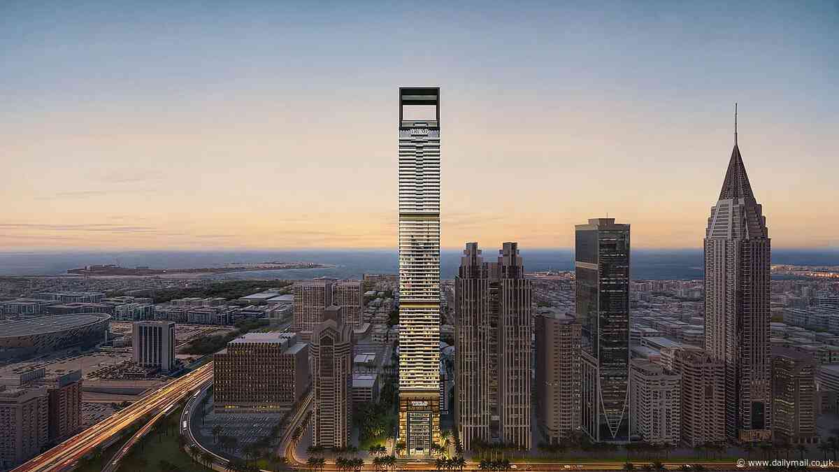 Trump reveals location of glistening new tower in the Middle East amid controversial crypto scheme
