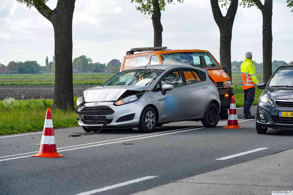 Ongeval tussen twee voertuigen op de Kielsterachterweg (N385) ter hoogte van Wildervank