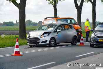 Ongeval tussen twee voertuigen op de Kielsterachterweg (N385) ter hoogte van Wildervank